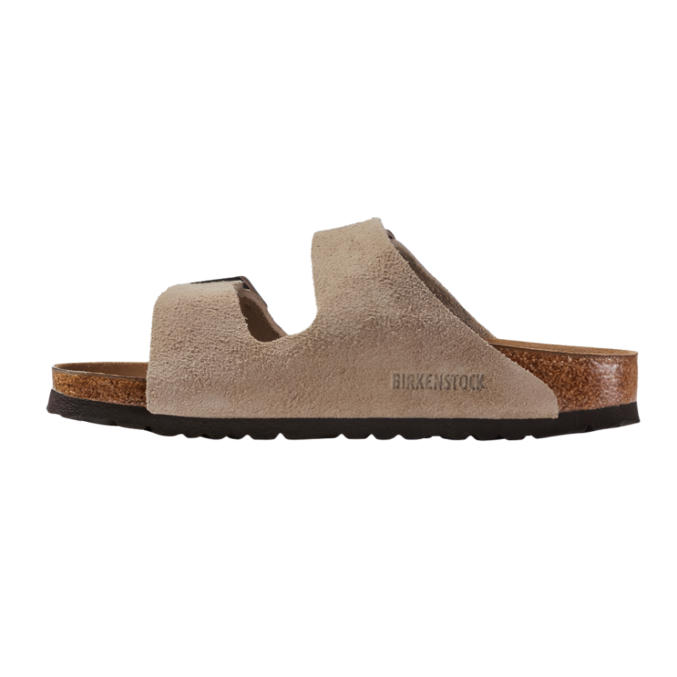 arizona sandals taupe