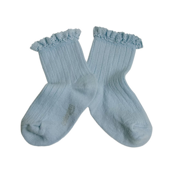 lili socks bleu azur