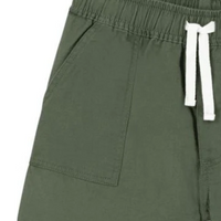 cotton linen twill short