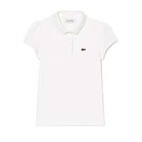 scalloped collar polo