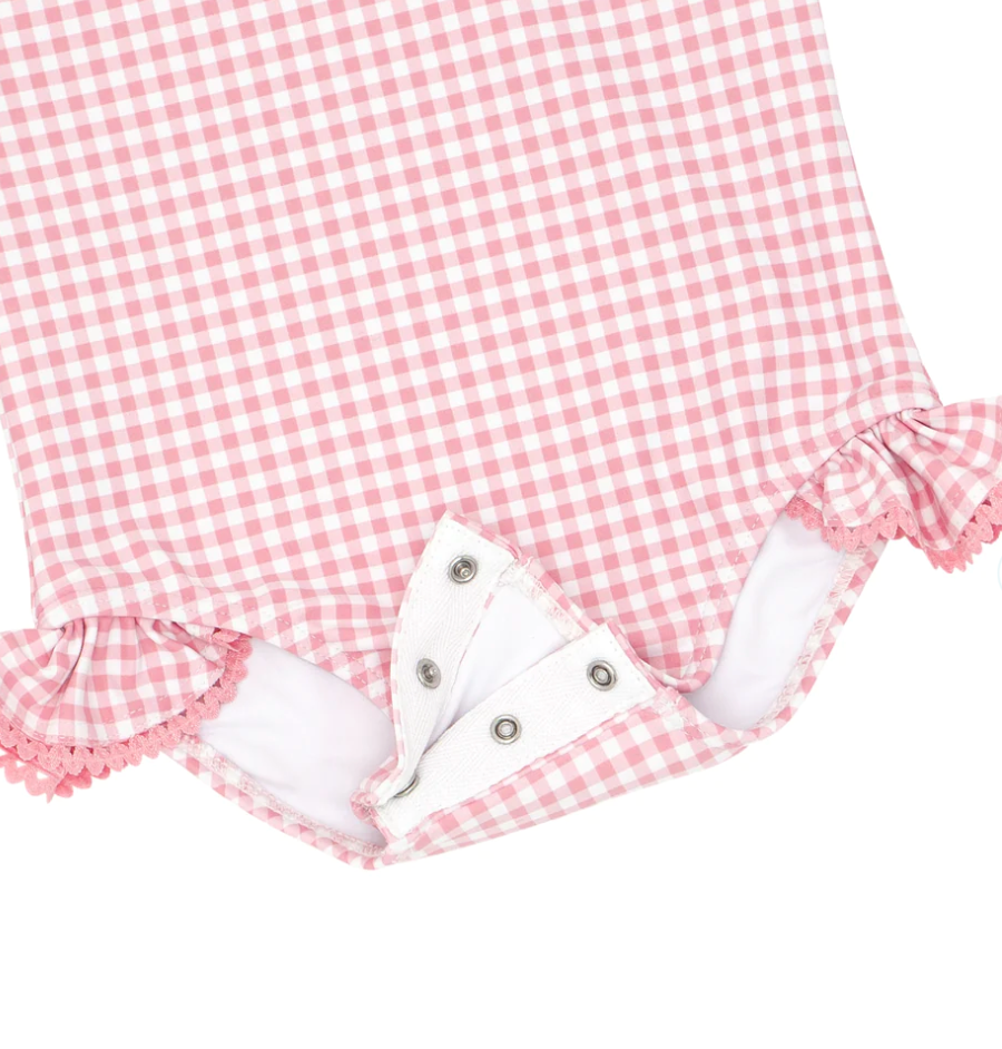 gingham rashguard