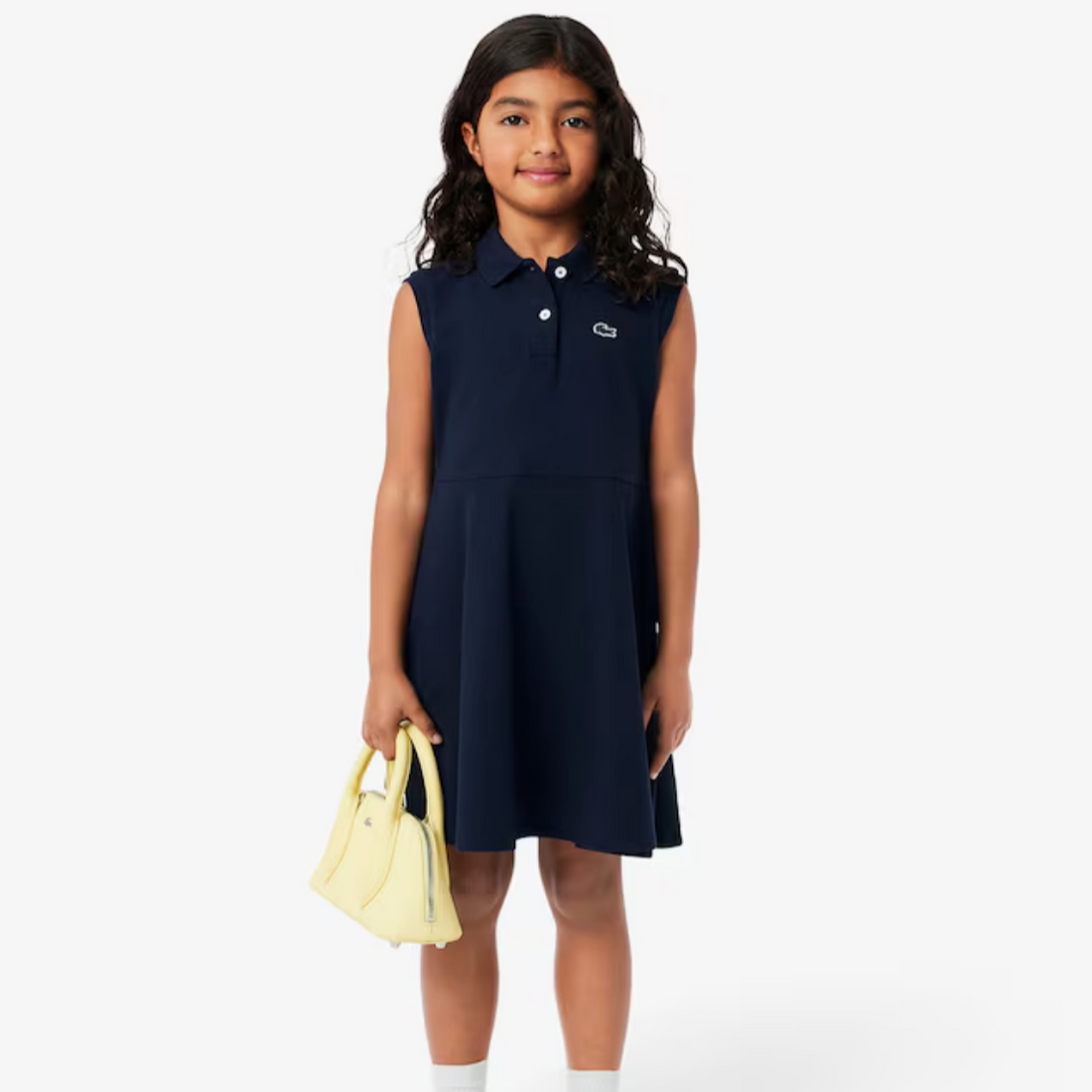 sleeveless polo dress