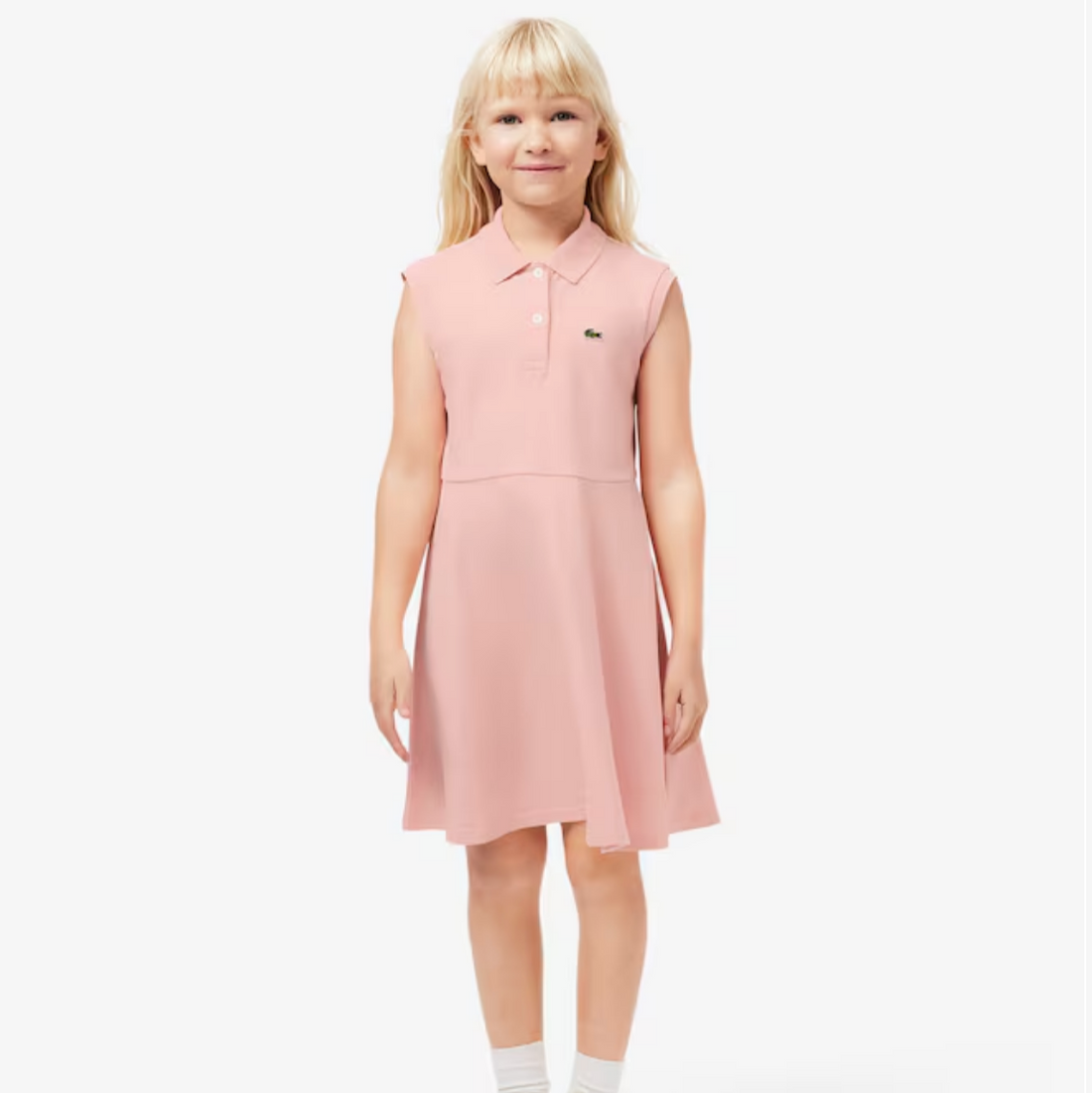 sleeveless polo dress
