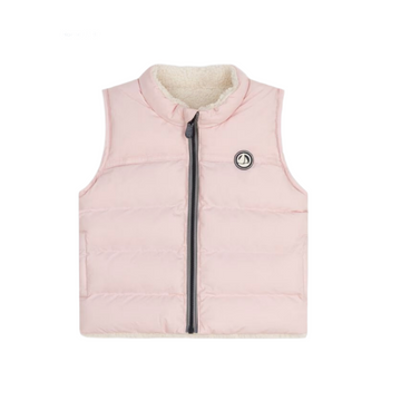 reversible puffer vest