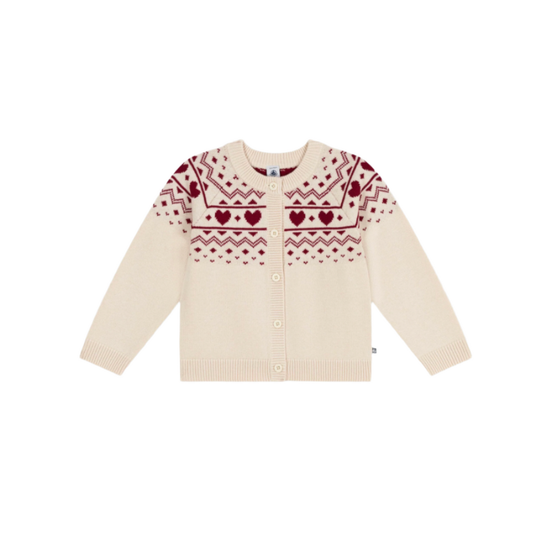 jacquard cardigan