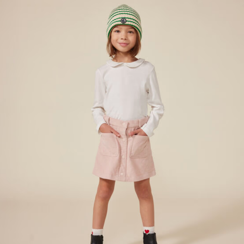 peter pan collar ls top