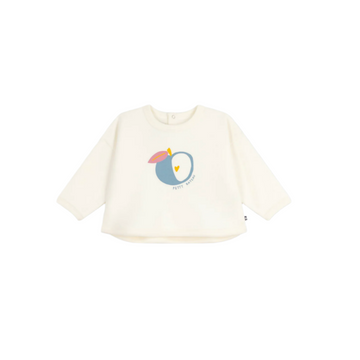 apple graphic sweatshirt