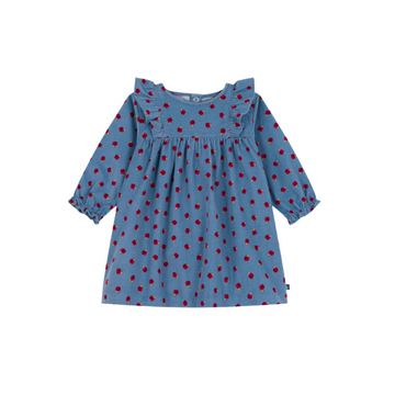 apple corduroy dress