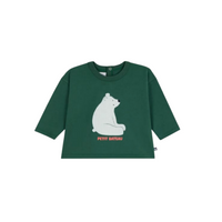 polar bear graphic tee