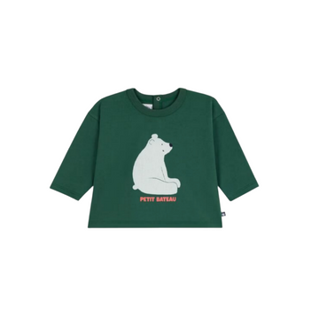 polar bear graphic tee