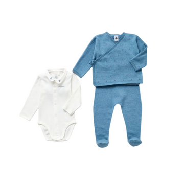 wrap cardigan set
