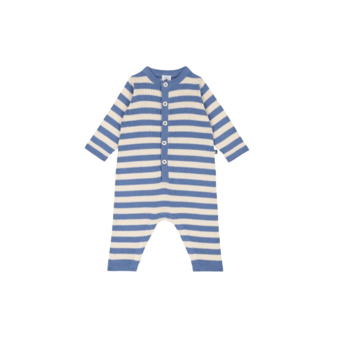 knit stripe romper