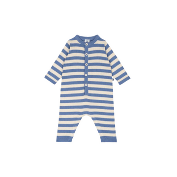 knit stripe romper