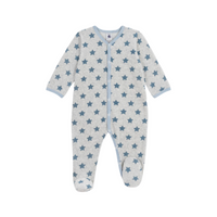 star print footie