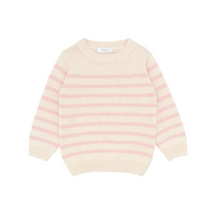stripe knit sweater