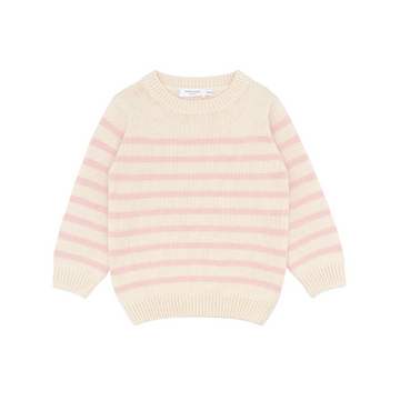 stripe knit sweater