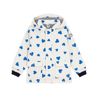 hearts rain jacket