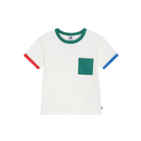 ss contrast tee