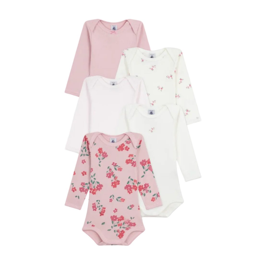 5 pk ls cross bodysuit