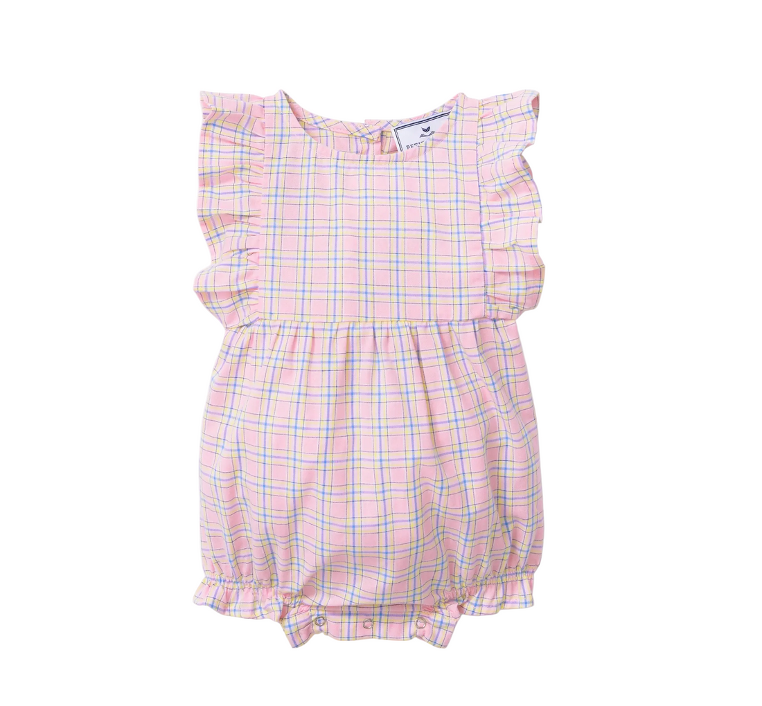 ruffled romper