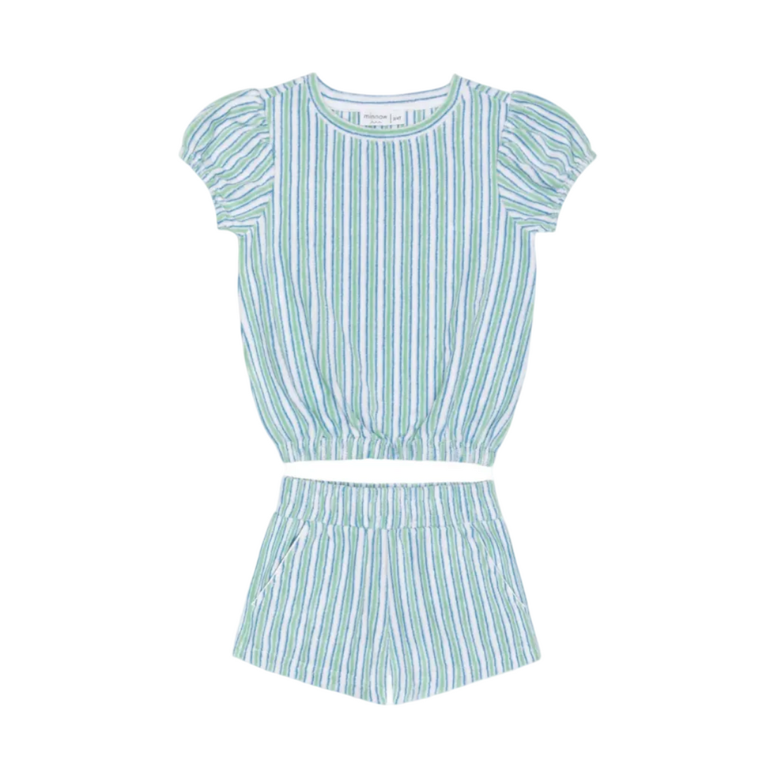 terry top & short set C