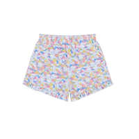 terry ruffle short C
