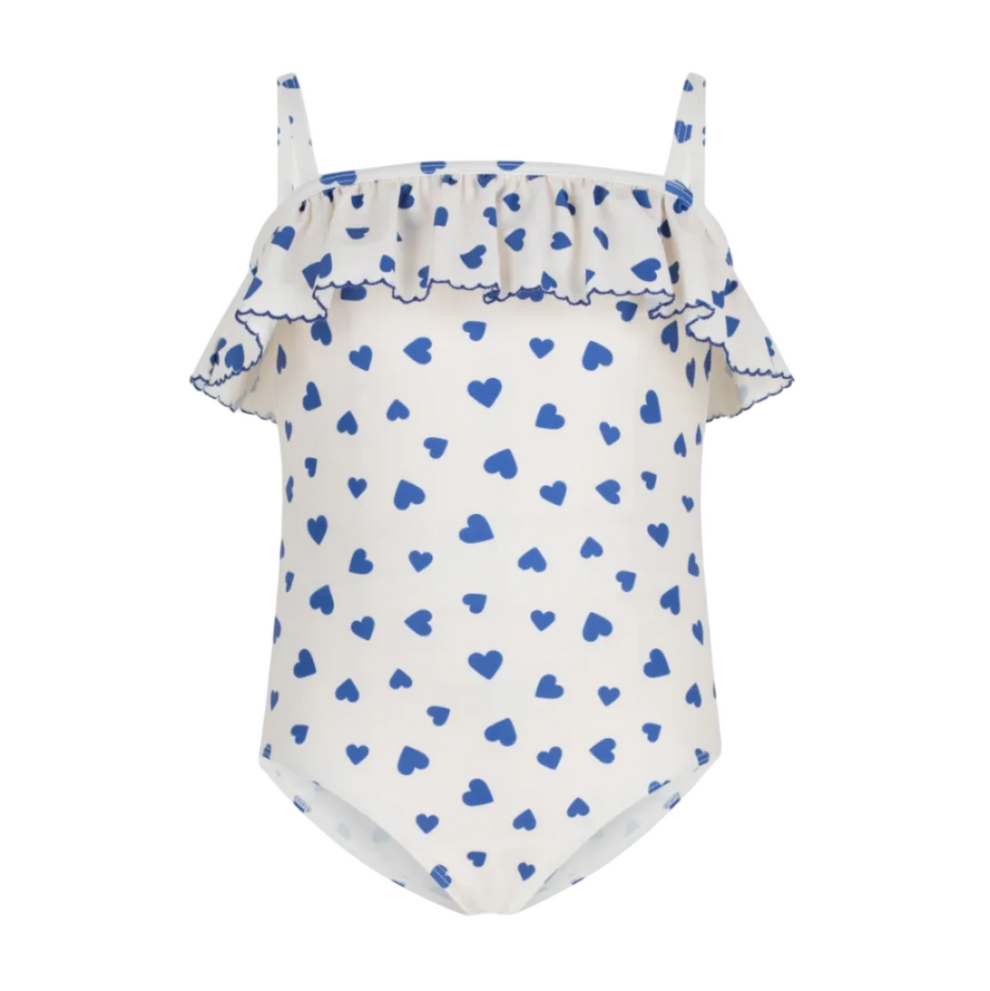 ruffle hearts swimsuit