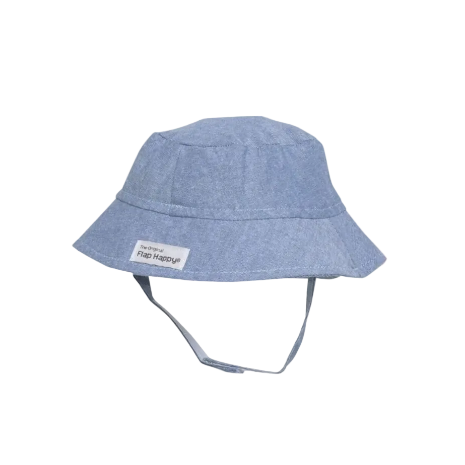 bucket hat chambray