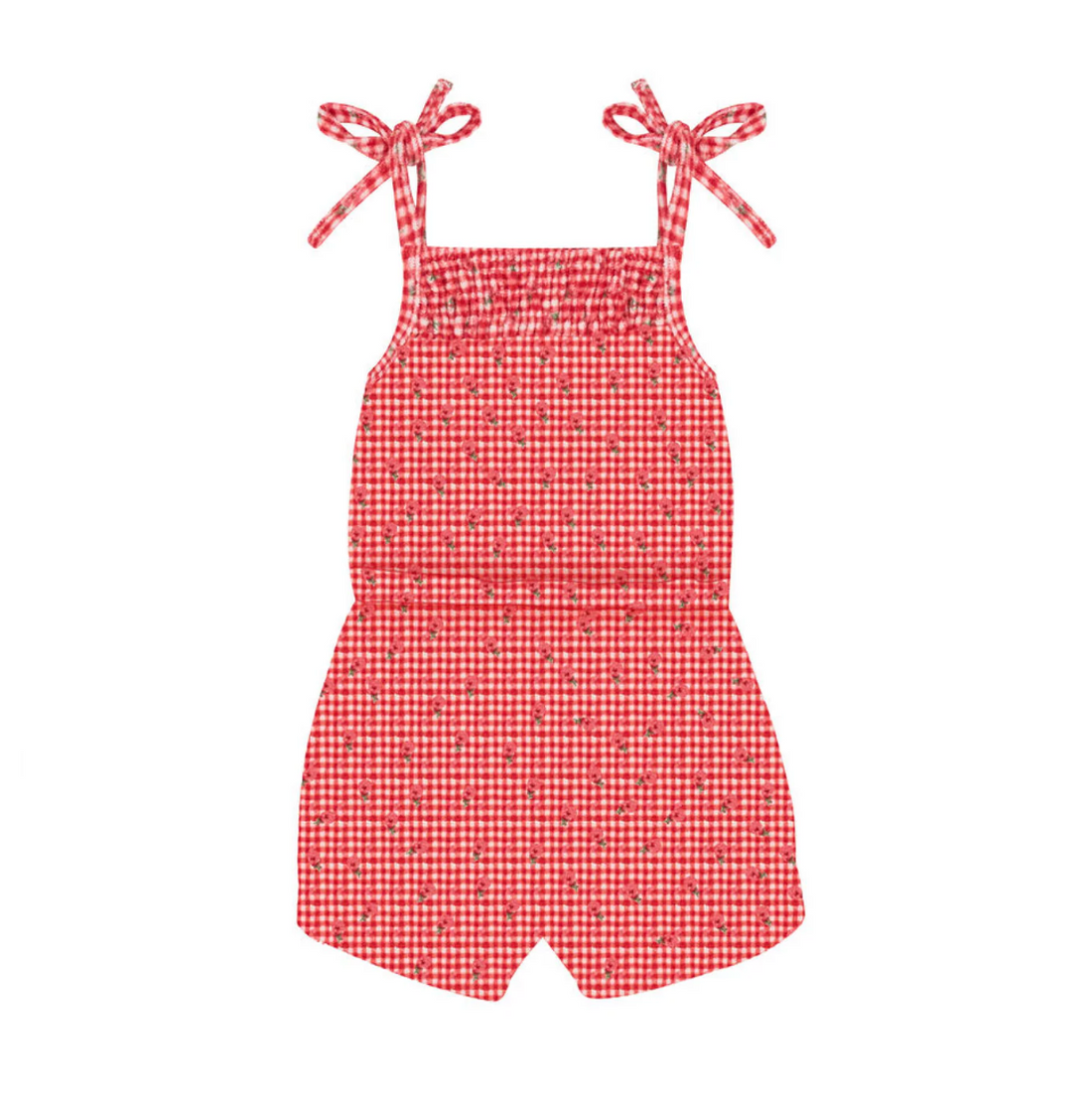 smocked romper