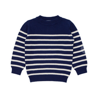 bb stripe knit sweater
