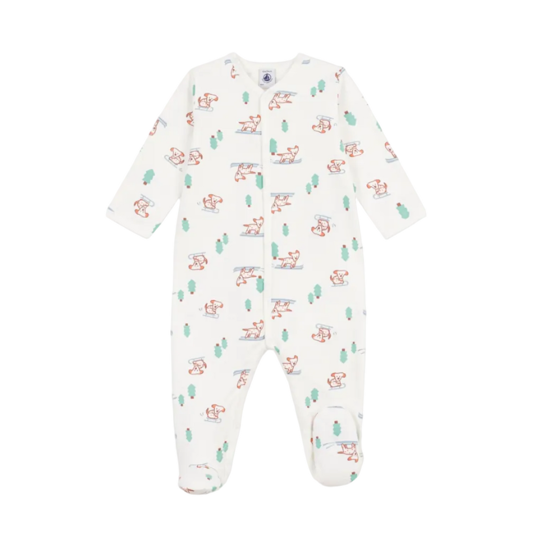 evergreen tree footie