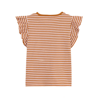 sleeveless ruffle tee