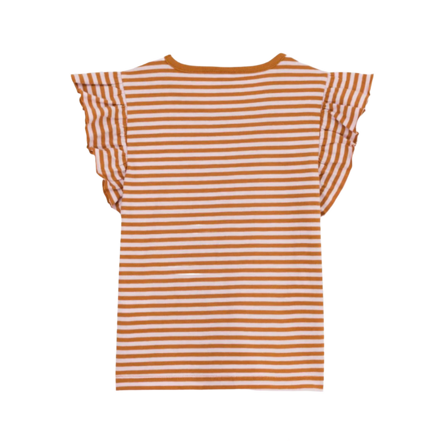 sleeveless ruffle tee