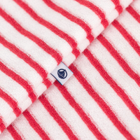 sleeveless stripe romper