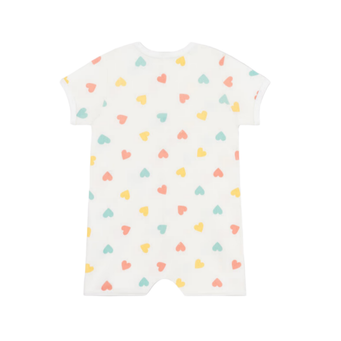 heart print onesie