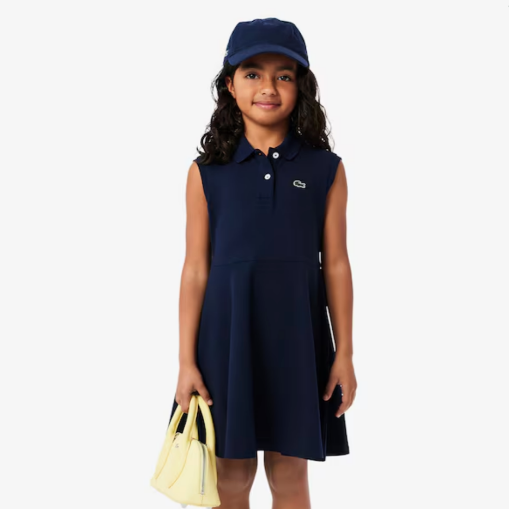 sleeveless polo dress