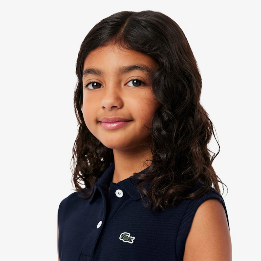 sleeveless polo dress