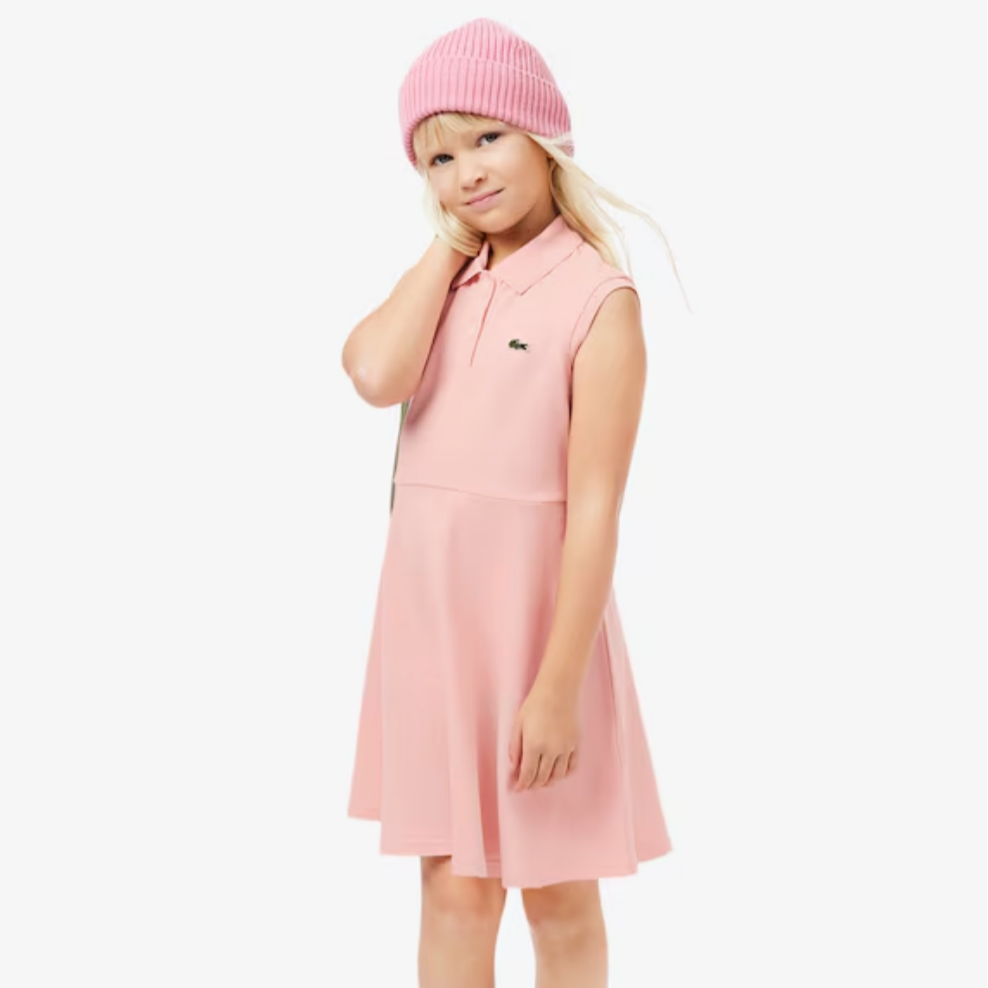 sleeveless polo dress