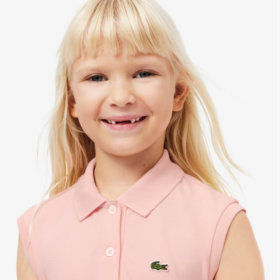 sleeveless polo dress
