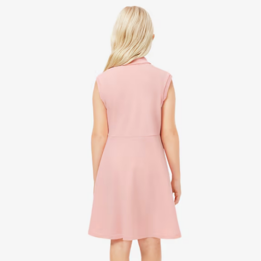 sleeveless polo dress