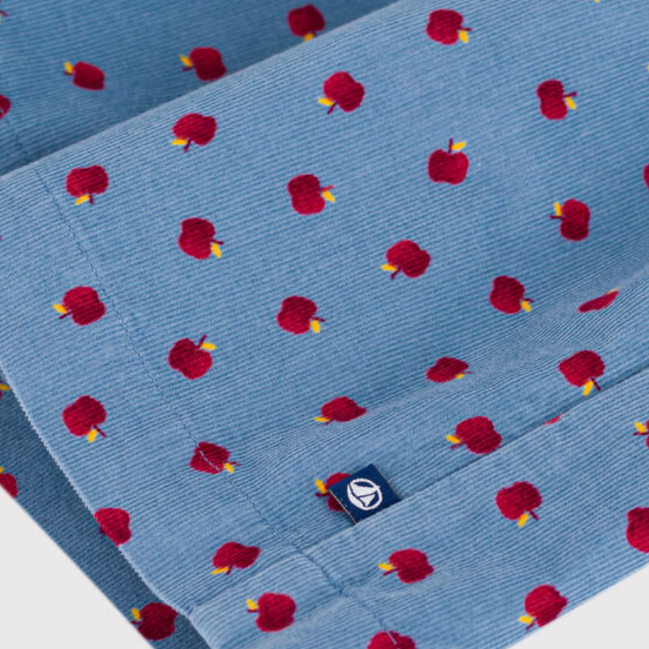 apple corduroy dress