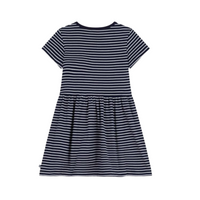 heart ss stripe dress