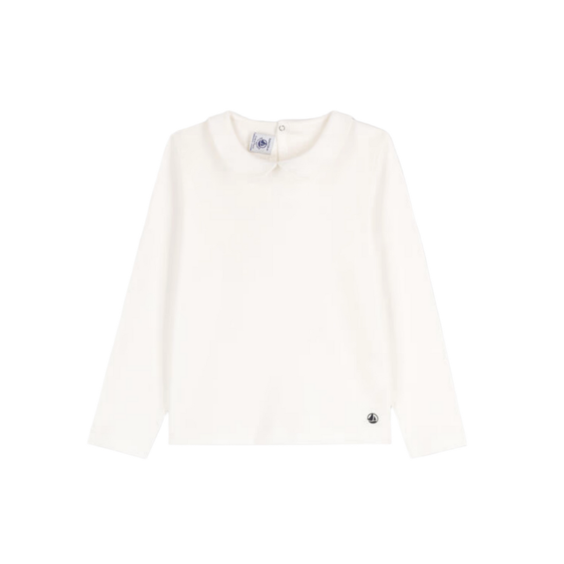 peter pan collar ls top