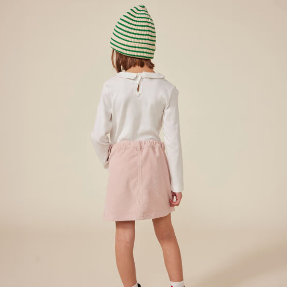 peter pan collar ls top