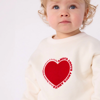heart sweatshirt
