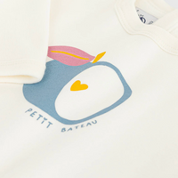 apple graphic sweatshirt