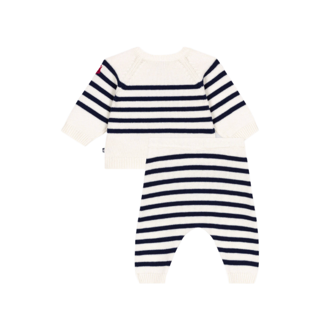 stripe knit set