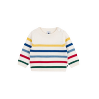 multi stripe sweater