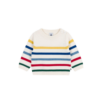 multi stripe sweater