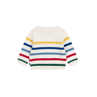 multi stripe sweater